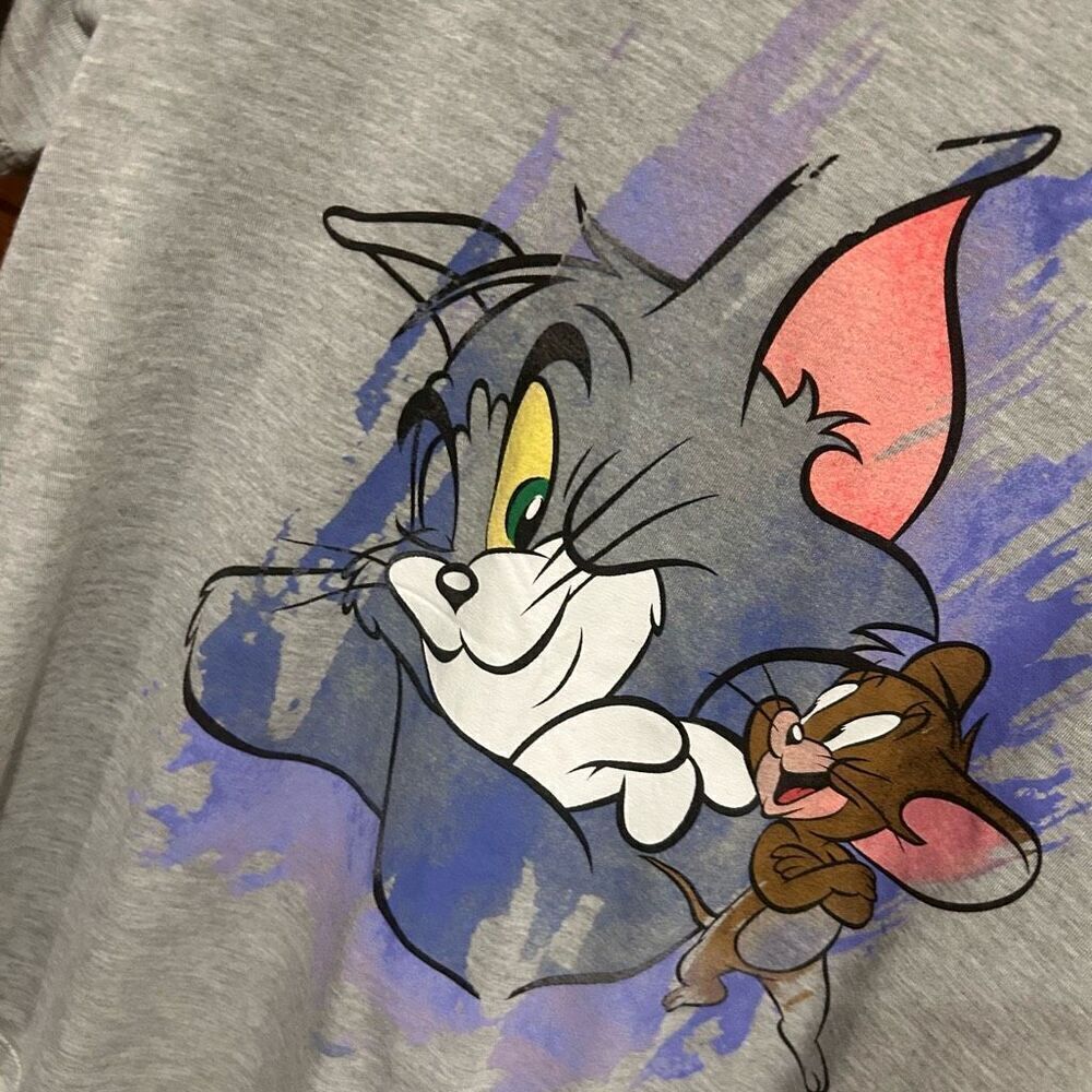Tom & Jerry tshirt short sleeve size junior xxl - Picture 2 of 5
